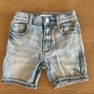 Zara Kids Light Blue Denim Shorts